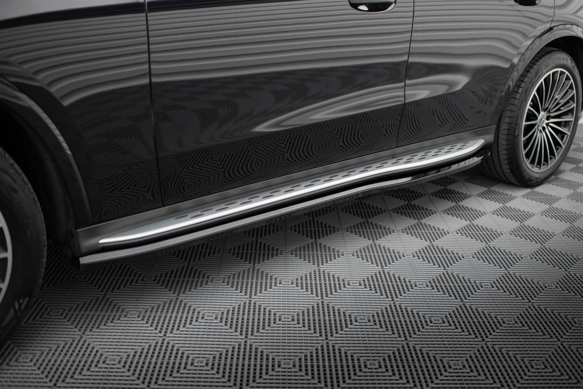 Side Skirts Diffusers Mercedes-Benz GLC AMG-Line X254 - 3