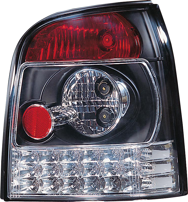 AUDI A4 AVANT 95-00 LED TAILLIGHTS SET BLACK
