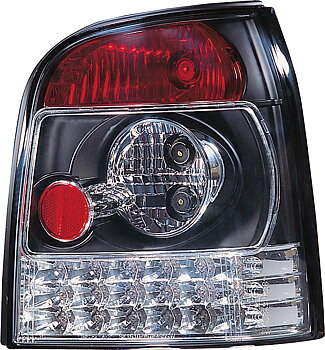 AUDI A4 AVANT 95-00 LED TAILLIGHTS SET BLACK
