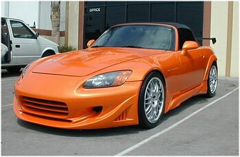 HONDA S2000 SIX-AERODYNAMICS VEILSIDE LOOK FRÄMRE STÖTFÅNGARE