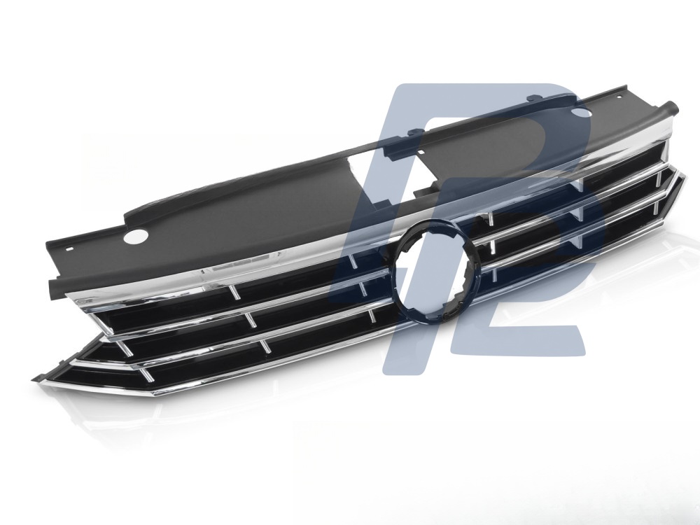 Grille Sport Style Chrome for VW Passat B8 2014–2019 - 3
