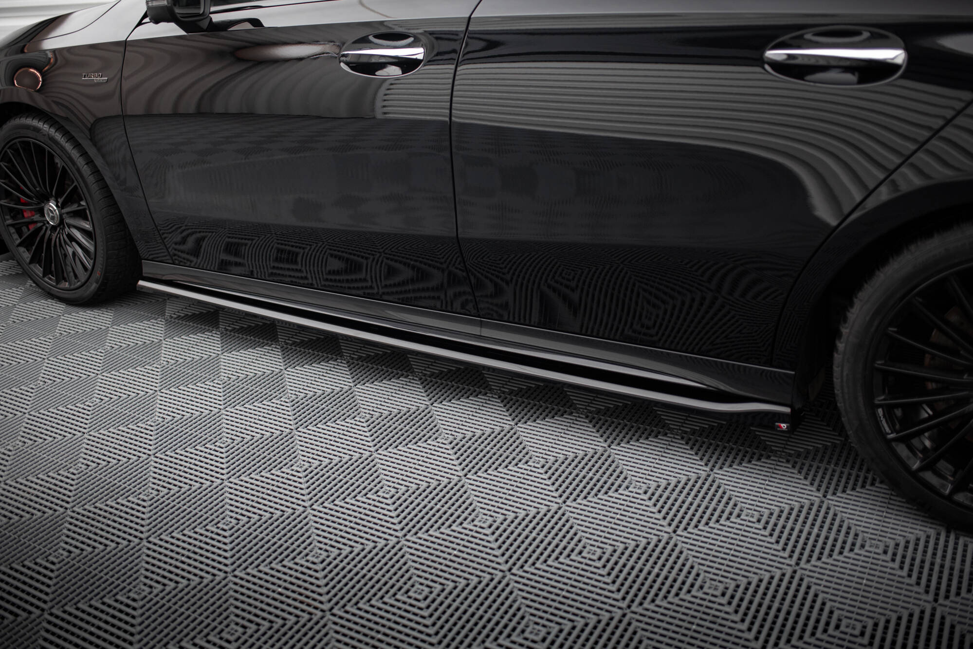 Side Skirts Diffusers Mercedes-AMG A35 W177 Facelift - 4