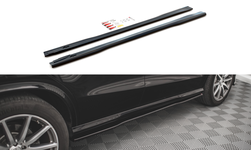 Side Skirts Diffusers Mercedes GLE Coupe 63AMG C292 (2015-2019)