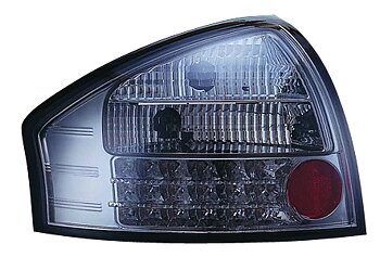 AUDI A6 4D 99-03 LED TAILLIGHTS SET SMOKE