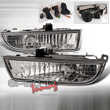 HONDA PRELUDE 97-01 CLEAR JDM FOG LIGHT KIT