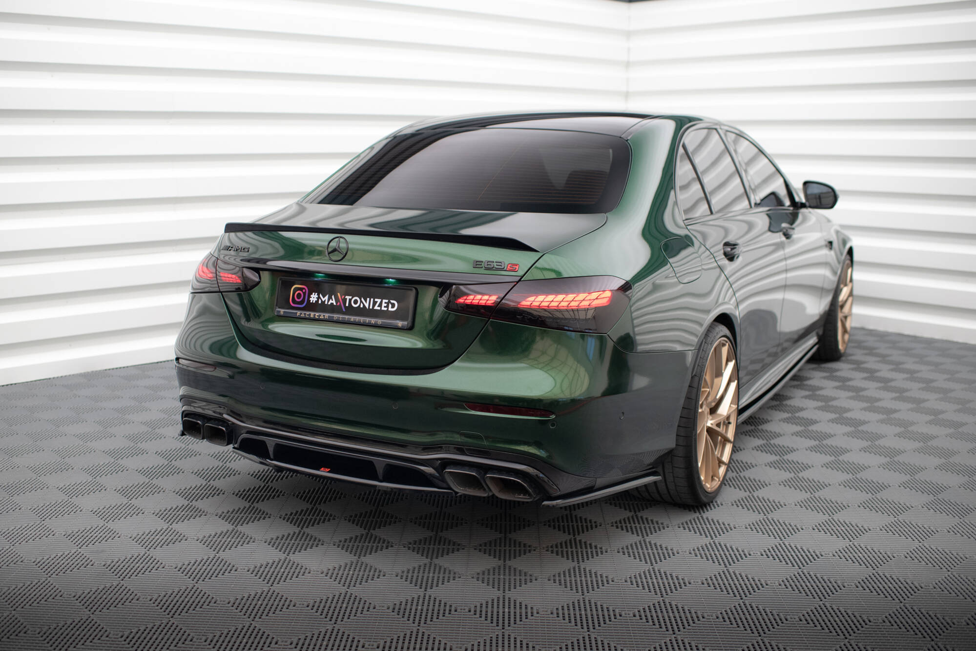 Rear Side Splitters Mercedes-AMG E63 W213 Facelift - 3