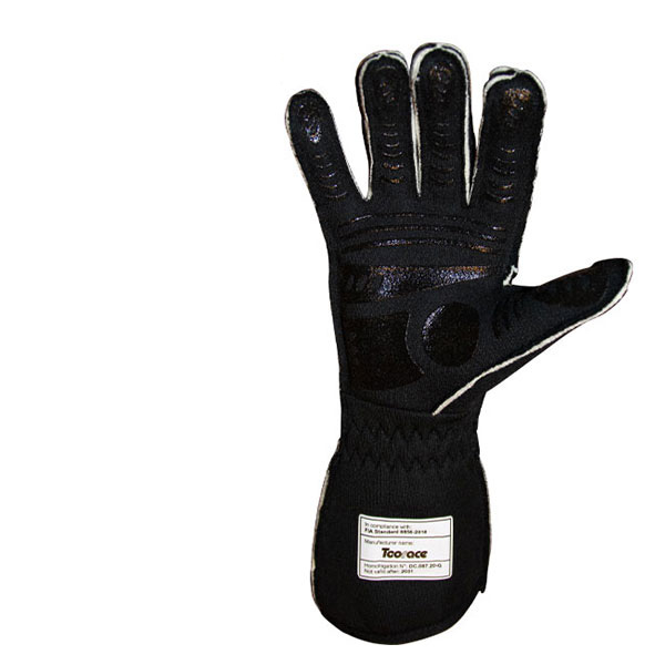 FIA RRS DYNAMIC 2 GLOVES (EXTERNAL SEAMS) - BLACK - FIA 8856-2018 - 4