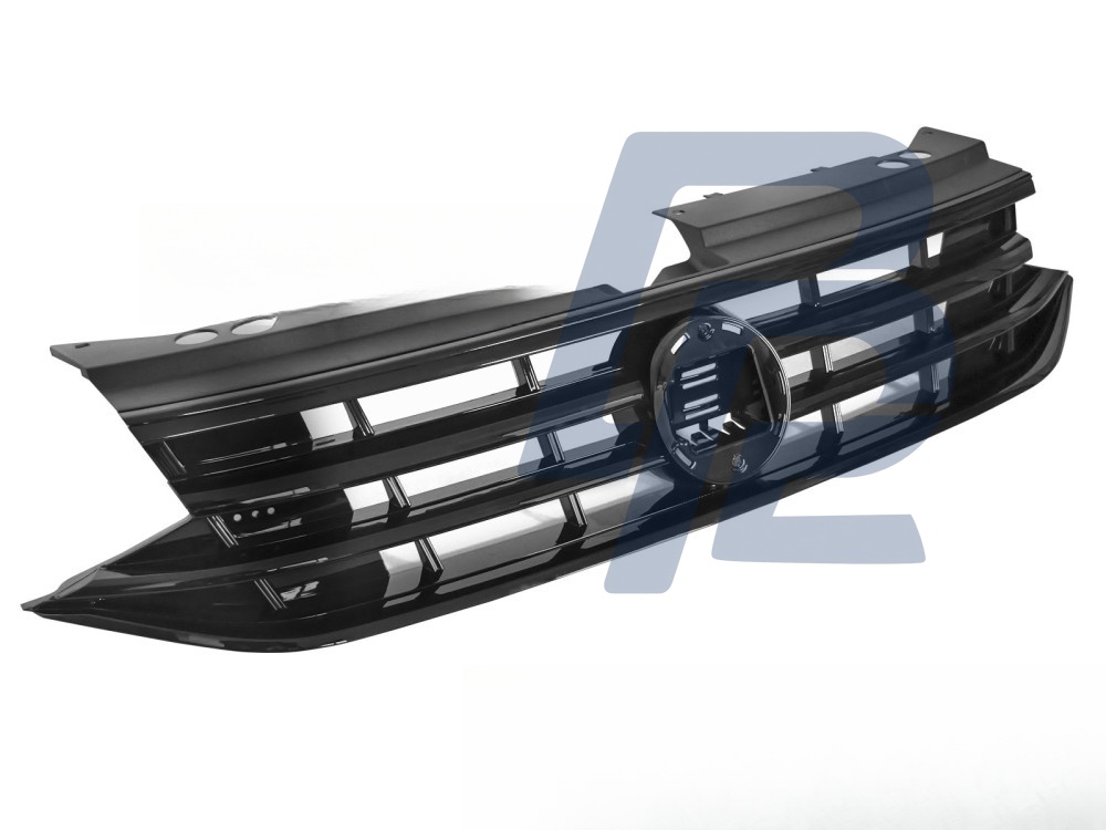 Grille Gloss Black for VW Tiguan II 2020–2024 - 3