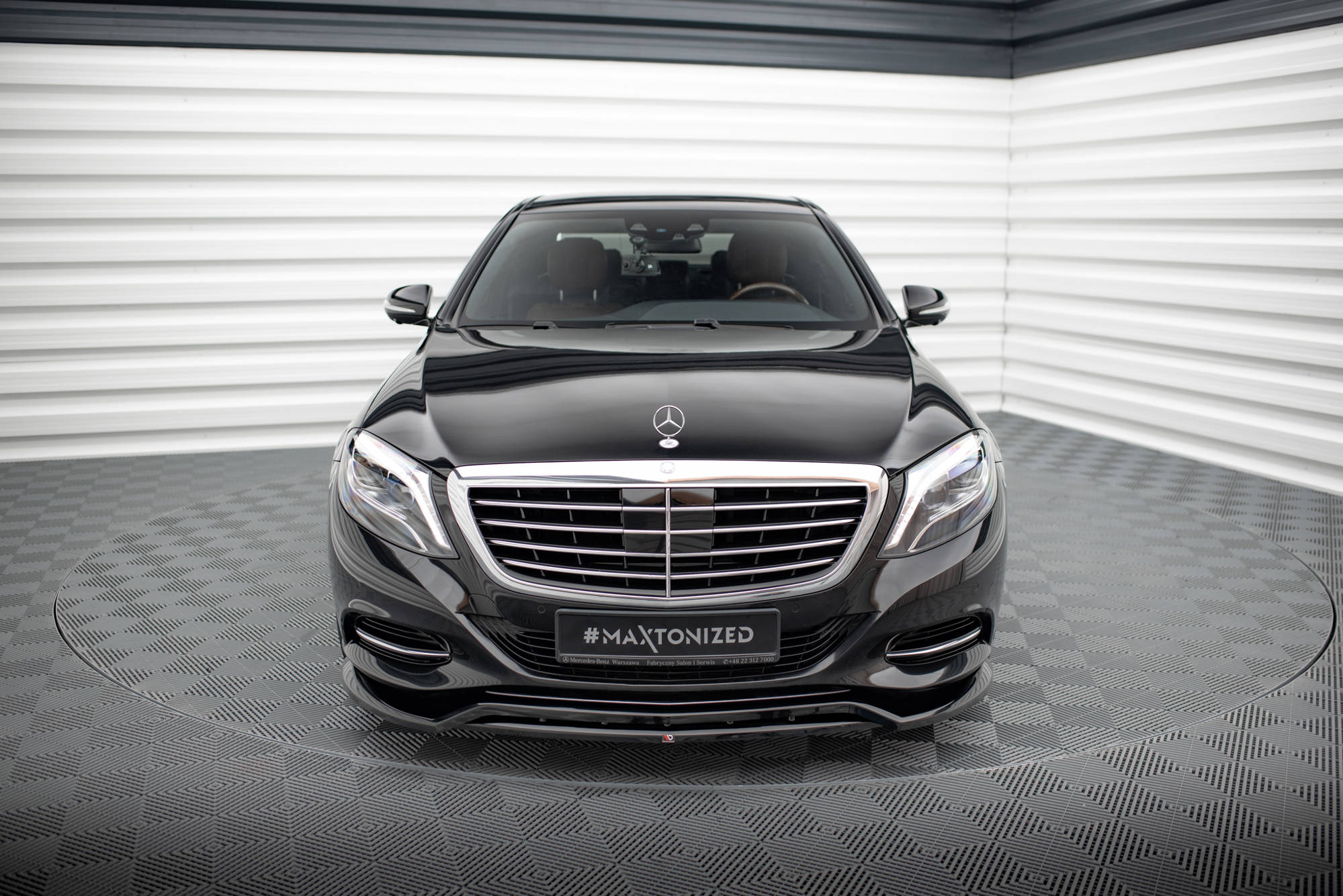 Front Splitter V.2 Mercedes-Benz S W222 - 4