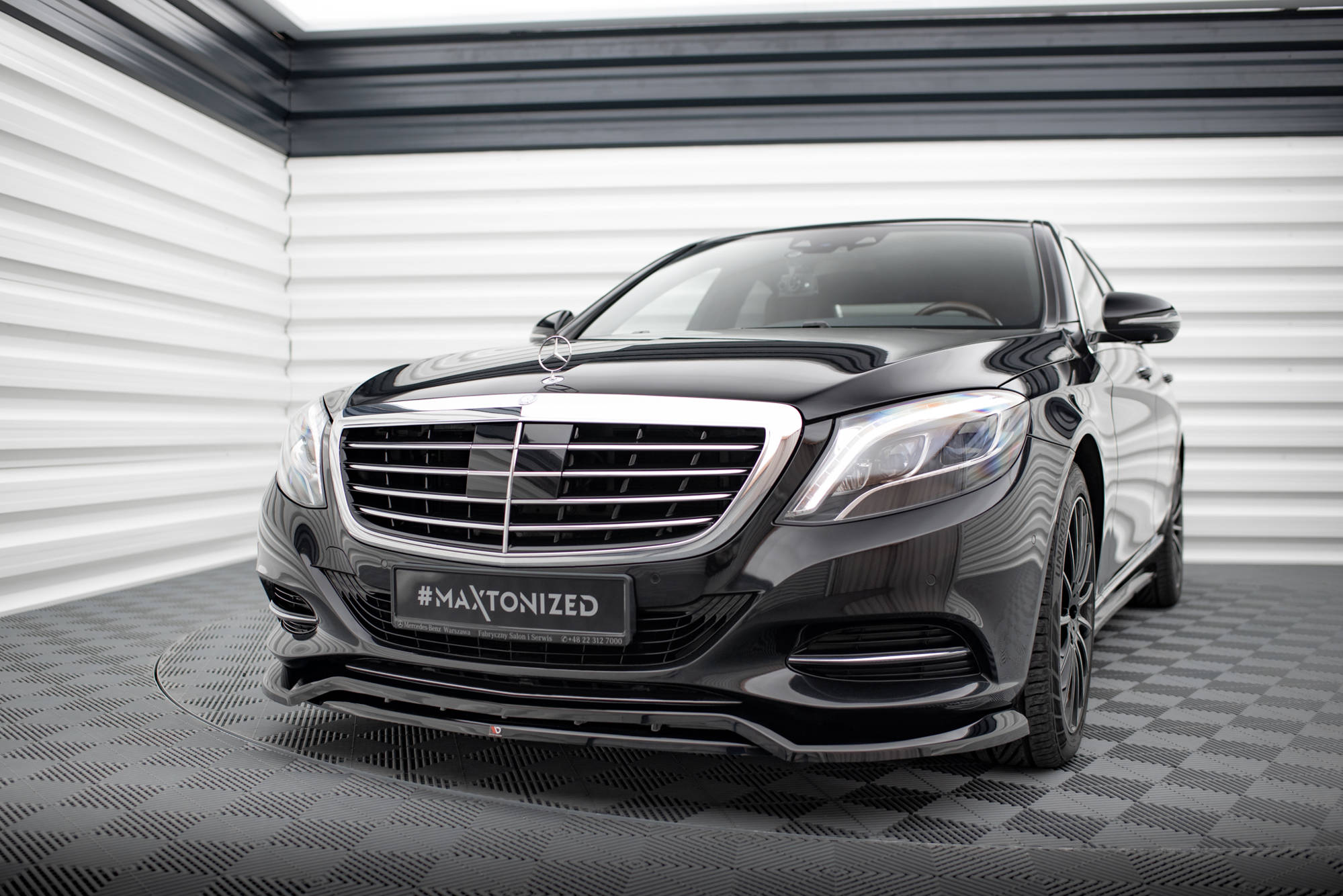 Front Splitter V.2 Mercedes-Benz S W222 - 3