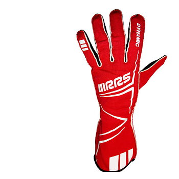 FIA RRS DYNAMIC 2 GLOVES (EXTERNAL SEAMS) - RED - FIA 8856-2018