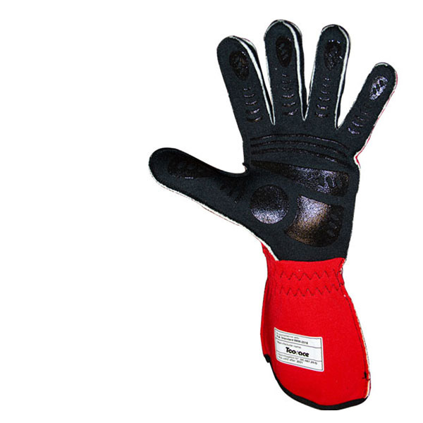 FIA RRS DYNAMIC 2 GLOVES (EXTERNAL SEAMS) - RED - FIA 8856-2018 - 3
