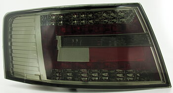 AUDI A6 4D B5 04-10 LED TAILLIGHTS SET SMOKE
