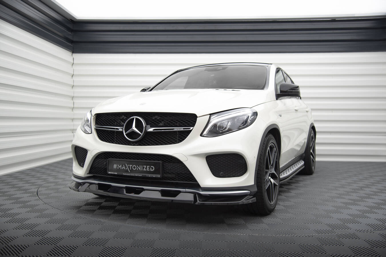 Front Splitter V.1 Mercedes-Benz GLE Coupe 43 AMG / AMG-Line C292 - 3