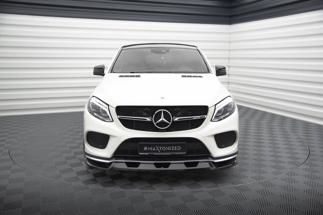 Front Splitter V.1 Mercedes-Benz GLE Coupe 43 AMG / AMG-Line C292 - 2