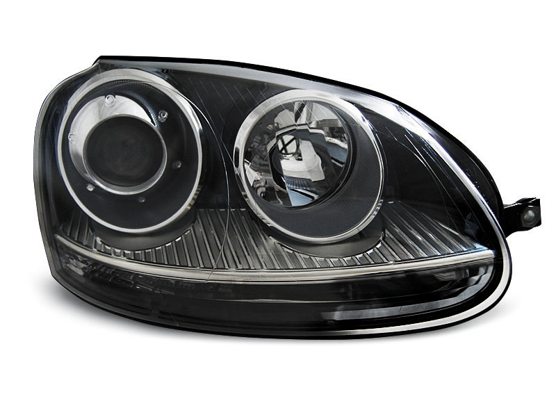 HEADLIGHTS VW GOLF 5 10.03-09 GTI BLACK