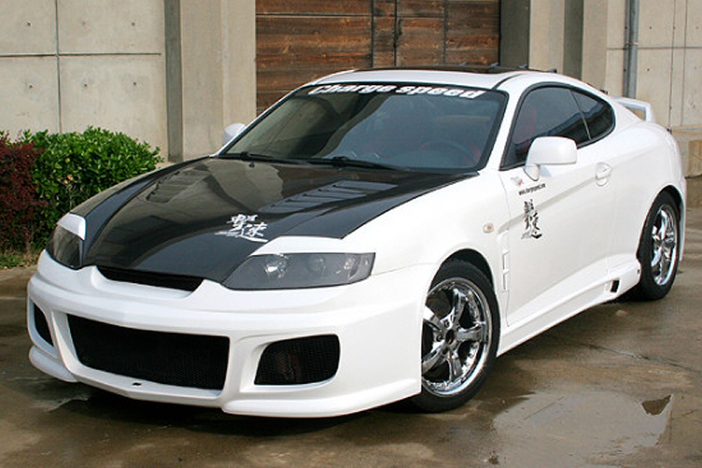 HYUNDAI COUPÃ‰/TIBURON GK 03-06 CHARGESPEED FRONT BUMPER