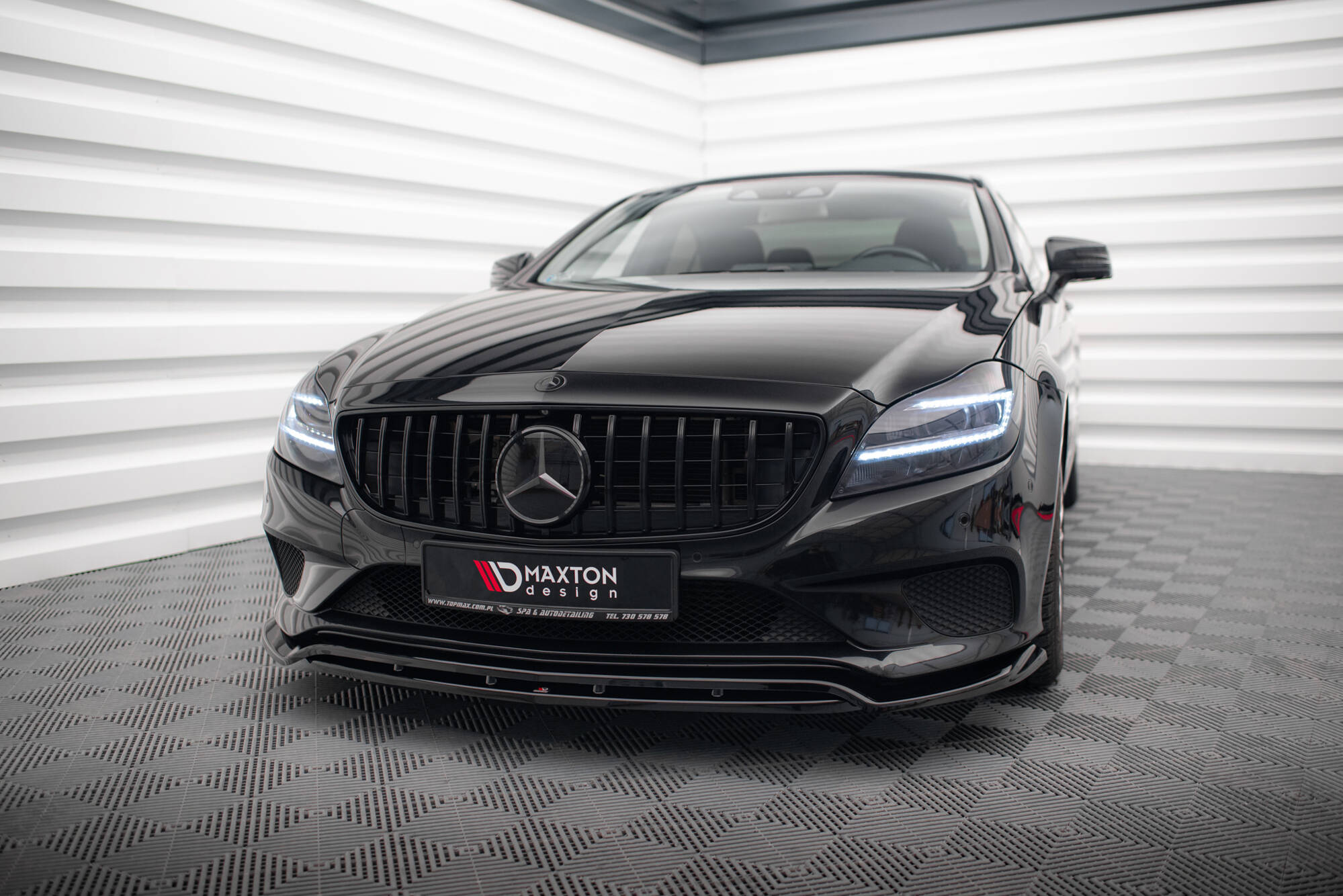 Front Splitter Mercedes-Benz CLS C218 Facelift - 4