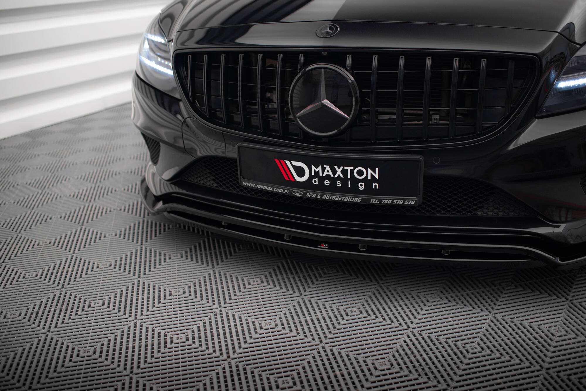 Front Splitter Mercedes-Benz CLS C218 Facelift - 3