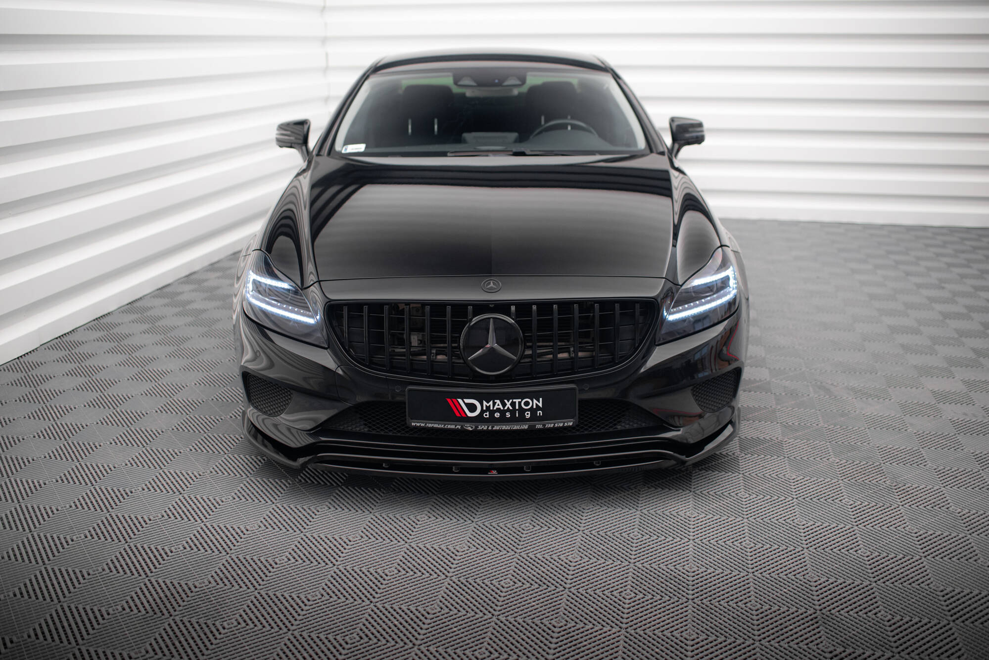 Front Splitter Mercedes-Benz CLS C218 Facelift - 2