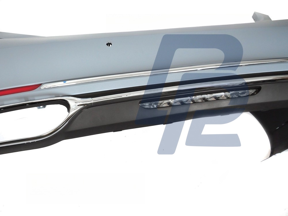 Sport Rear Bumper Style PDC for Mercedes W222 2018–2020 - 5