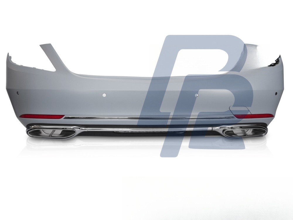 Sport Rear Bumper Style PDC for Mercedes W222 2018–2020 - 2