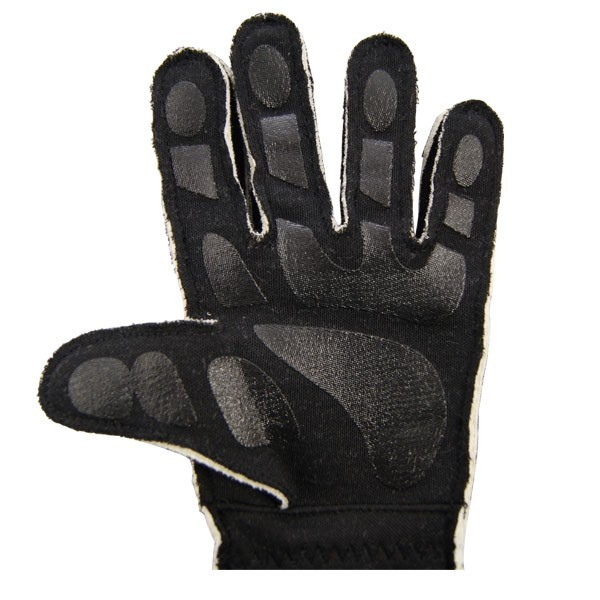 RACING GLOVES RRS VIRAGE2  - BLACK LOGO RED - FIA 8856-2018 - 3
