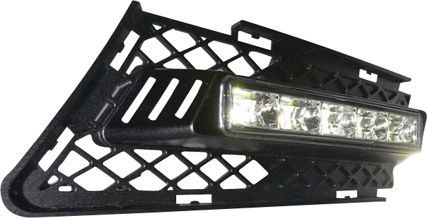 BMW 3 E90 05-08 DRL STÖTFÅNGARE GRILL SET
