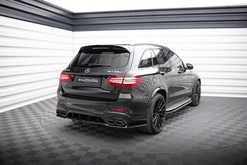 Central Rear Splitter (Vertical Bars) V.2 Mercedes-AMG GLC 63 SUV X253