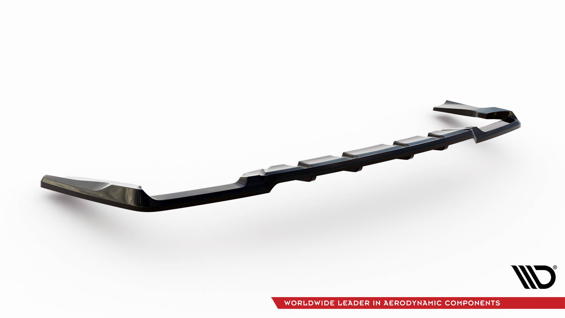 Central Rear Splitter (Vertical Bars) V.2 Mercedes-AMG GLC 63 SUV X253 - 5