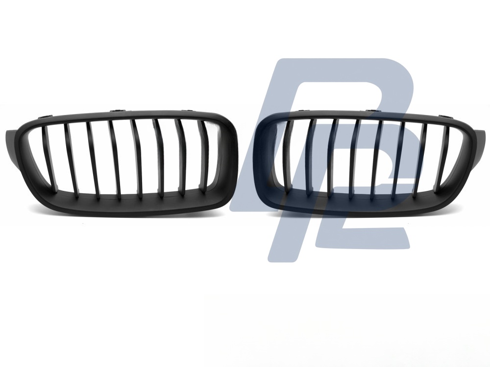 Grille Matt Black for BMW F30 / F31 2011–2018 - 4
