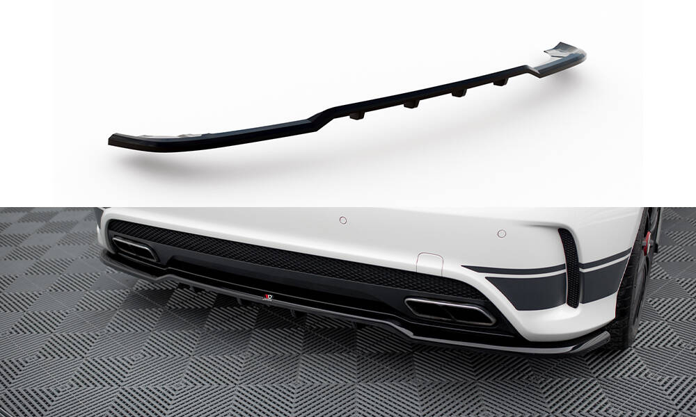 Central Rear Splitter (Vertical Bars) Mercedes-Benz A45 AMG W176