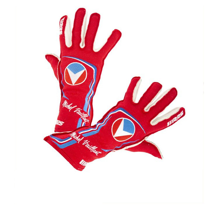 RACING GLOVES RRS MICHEL VAILLANT RED - FIA 8856-2018