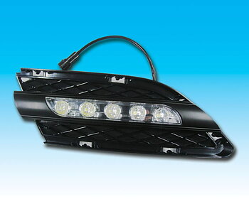 BMW 3 E90/91 09-11 LCI DRL BUMPER GRILL SET