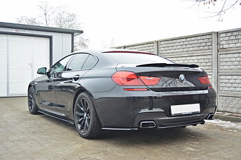 CENTRAL REAR SPLITTER BMW 6 GRAN COUPÃ‰ MPACK (WITH A VERTICAL BAR)