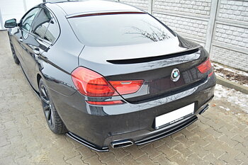 CENTRAL REAR SPLITTER BMW 6 GRAN COUPÃ‰ MPACK (WITH A VERTICAL BAR)
