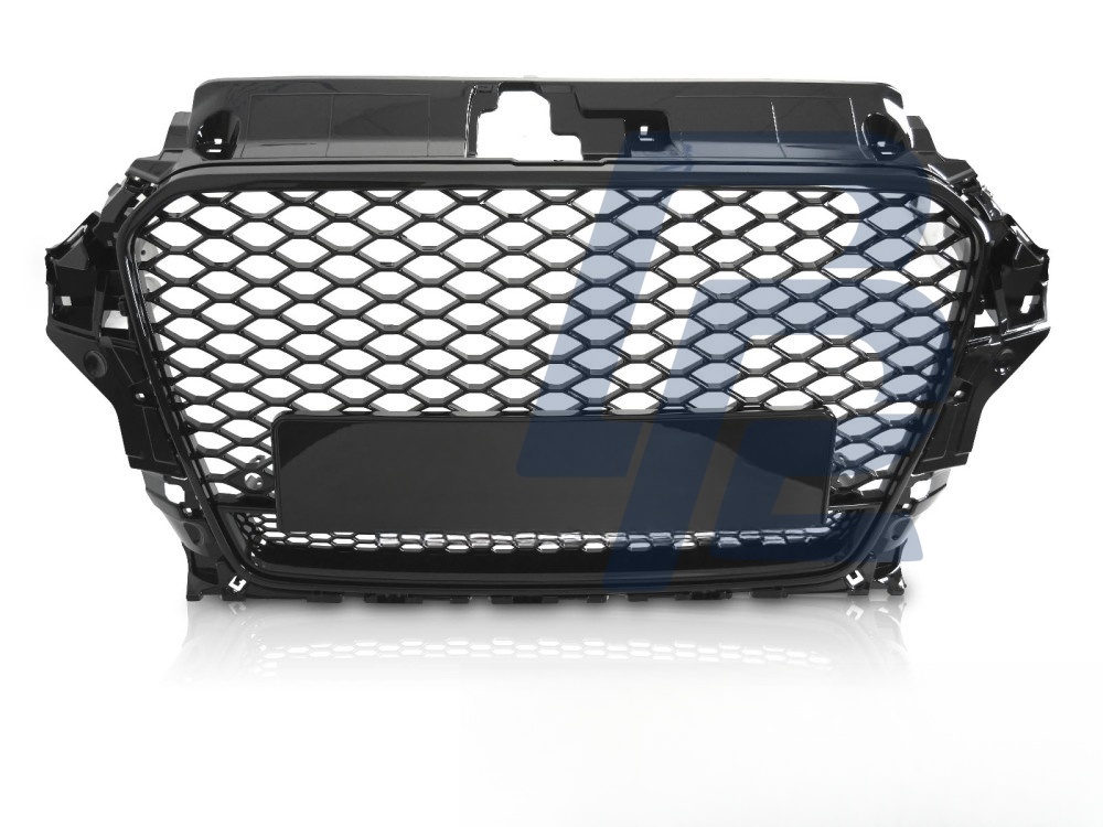Grille Sport Style Gloss Black PDC for Audi A3 8V 2012–2016 - 2