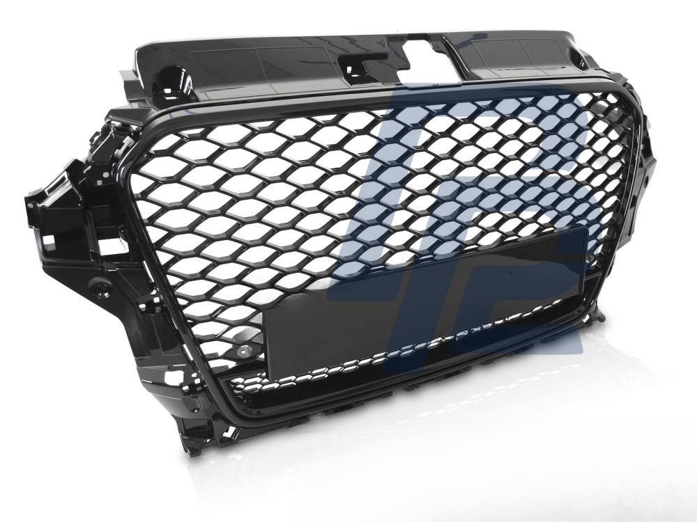 Grille Sport Style Gloss Black PDC for Audi A3 8V 2012–2016 - 5