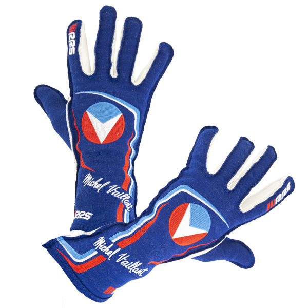 RACING GLOVES FIA RRS MICHEL VAILLANT BLUE