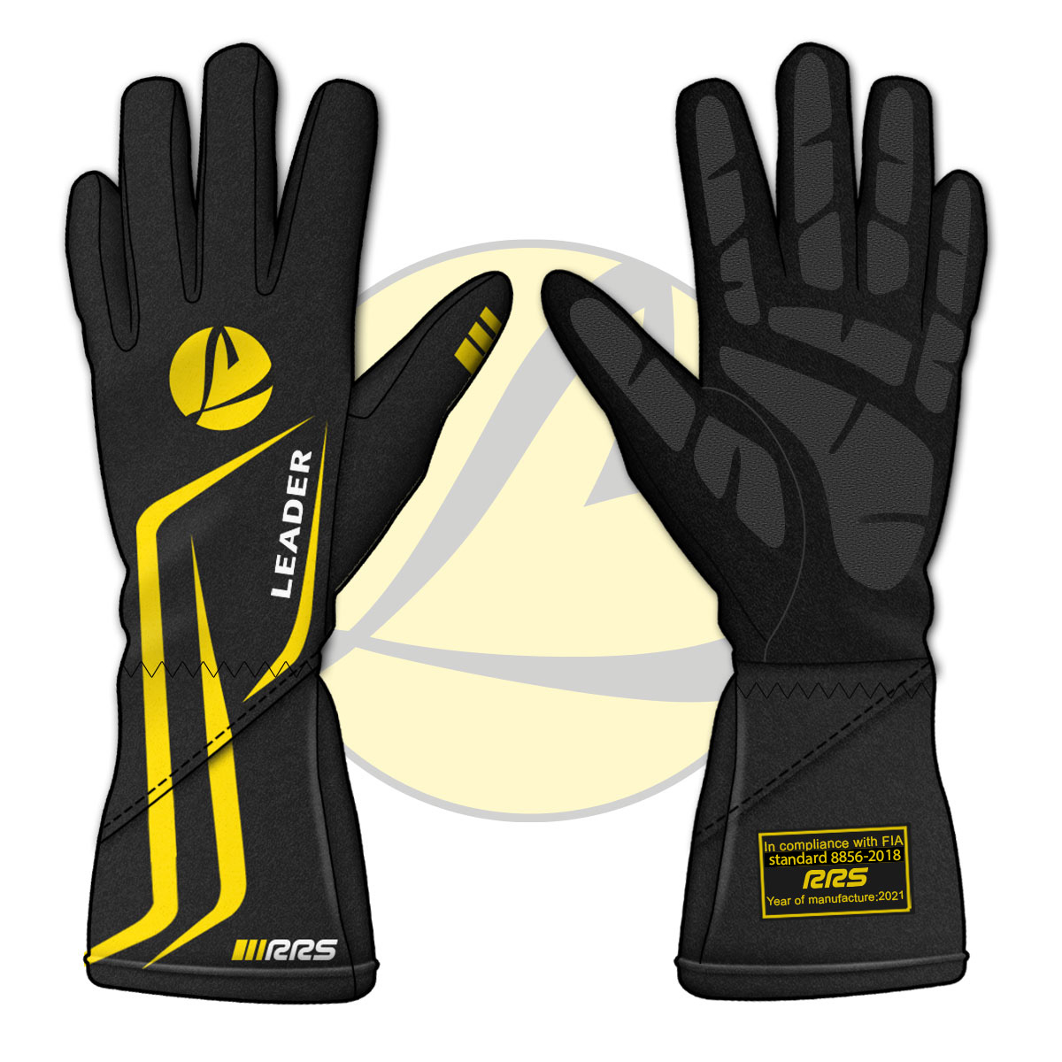 RACING GLOVES FIA RRS VAILLANT / LEADER - FIA 8856-2018 - 3