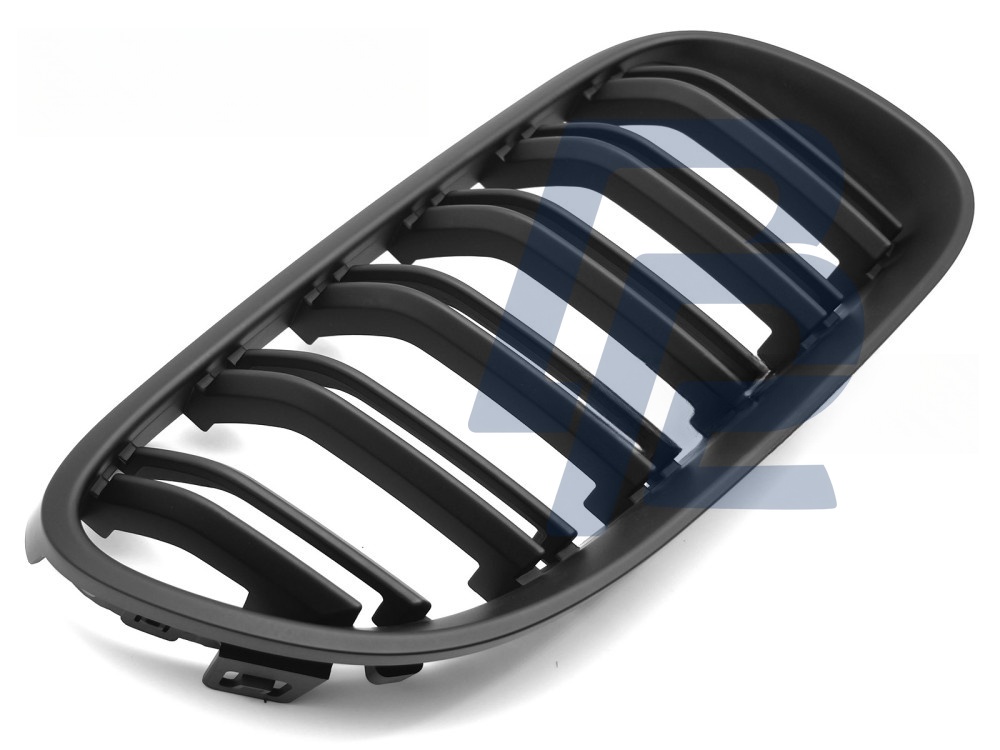 Grille Sport Matt Black Double-Slat for BMW E92 / E93 LCI 2010–2013 - 6