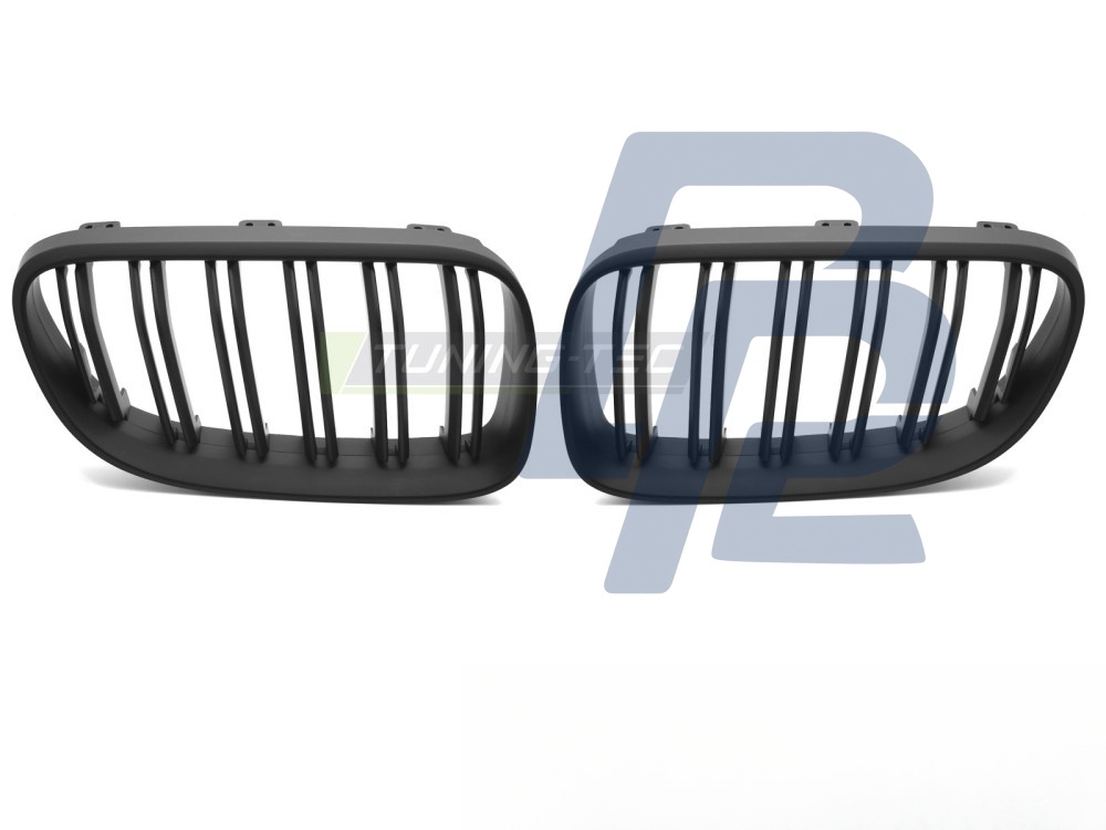 Grille Sport Matt Black Double-Slat for BMW E92 / E93 LCI 2010–2013 - 3