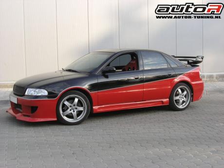 AUDI A4 94-98 4D SIDESKIRTS BOOSTER [AUTOR]
