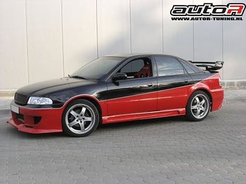 AUDI A4 94-98 4D SIDESKIRTS BOOSTER [AUTOR]