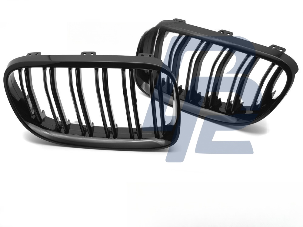Grille Sport Gloss Black Double-Slat for BMW E92 / E93 LCI 2010–2013 - 3
