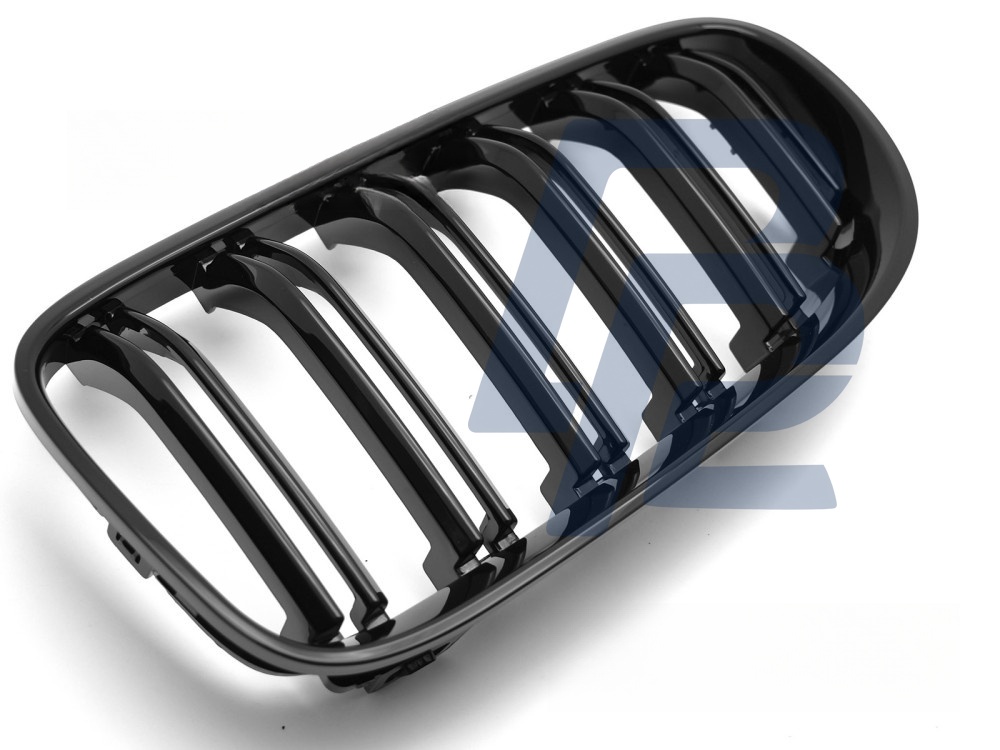 Grille Sport Gloss Black Double-Slat for BMW E92 / E93 LCI 2010–2013 - 5