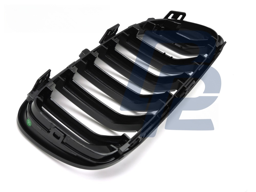 Grille Sport Gloss Black Double-Slat for BMW E92 / E93 LCI 2010–2013 - 6