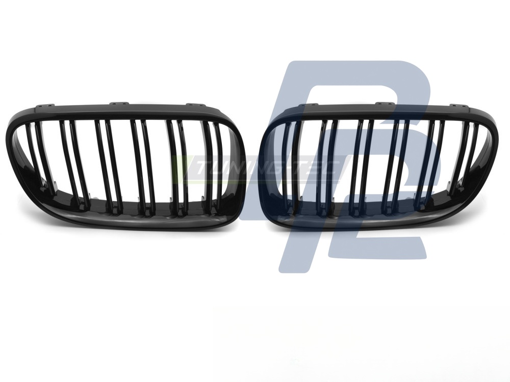 Grille Sport Gloss Black Double-Slat for BMW E92 / E93 LCI 2010–2013 - 4