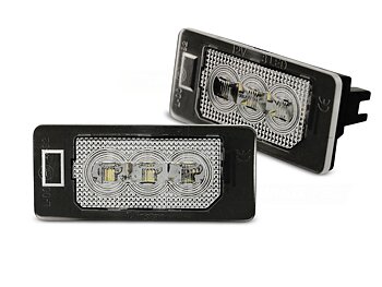 LICENSE LED LIGHTS AUDI Q5 / A4 08-10 / A5 / TT / VW PASSAT B6 KOMBI 3XLED