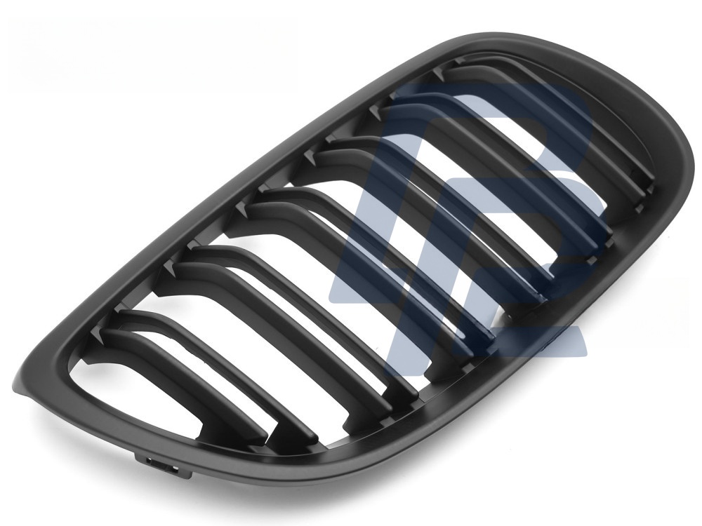 Grille Sport Matt Black Double-Slat for BMW E92 / E93 2006–2010 - 4